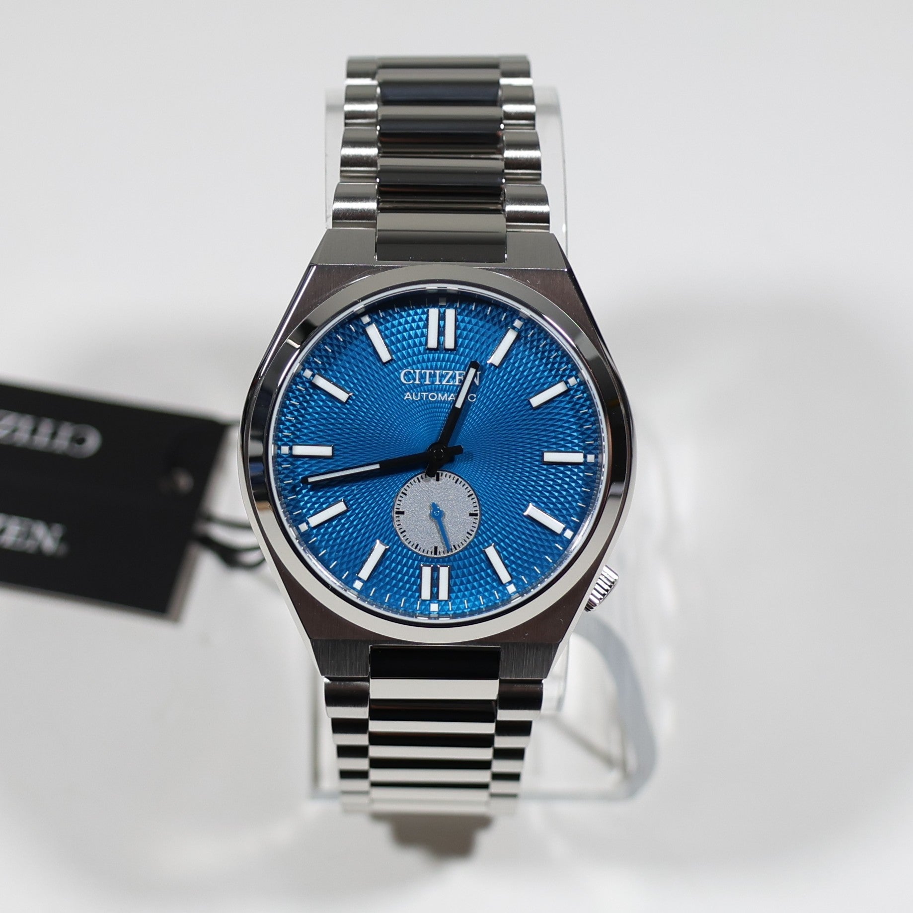 Citizen Tsuyosa Small Seconds Hand Blue Dial Stainless Steel Watch NK5010-51L