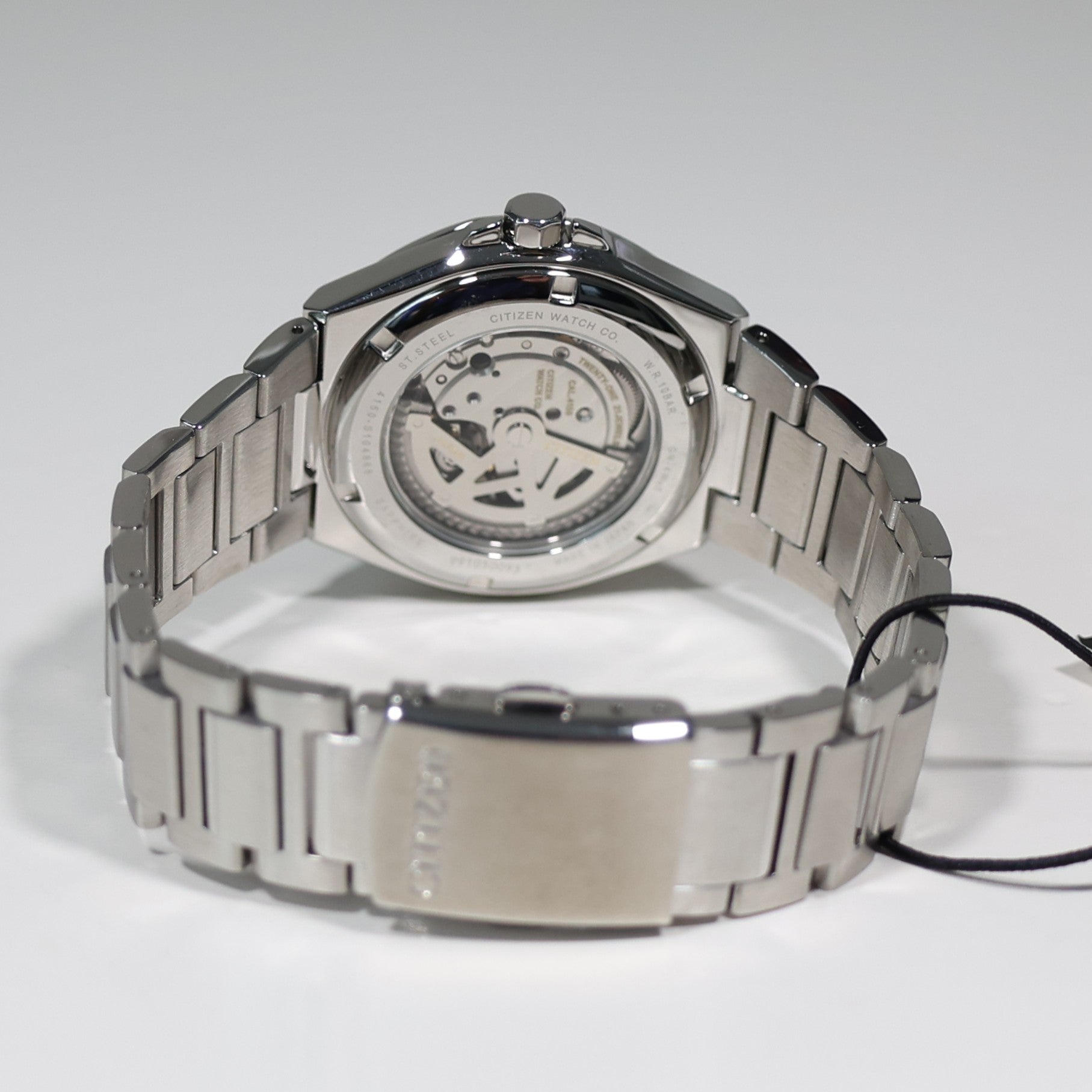 Citizen Stainless Steel Blue Dial Men's Automatic Watch NP4080-50L Pre-Owned