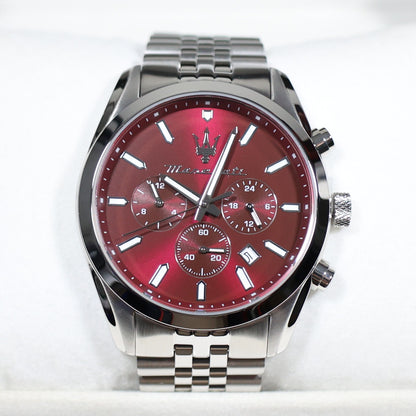 Maserati Attrazione Red Dial Chronograph Men's Watch R885315104
