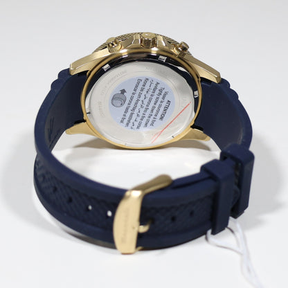 Maserati Sfida Blue Dial Gold Tone Men's Chronograph Watch R8871640004