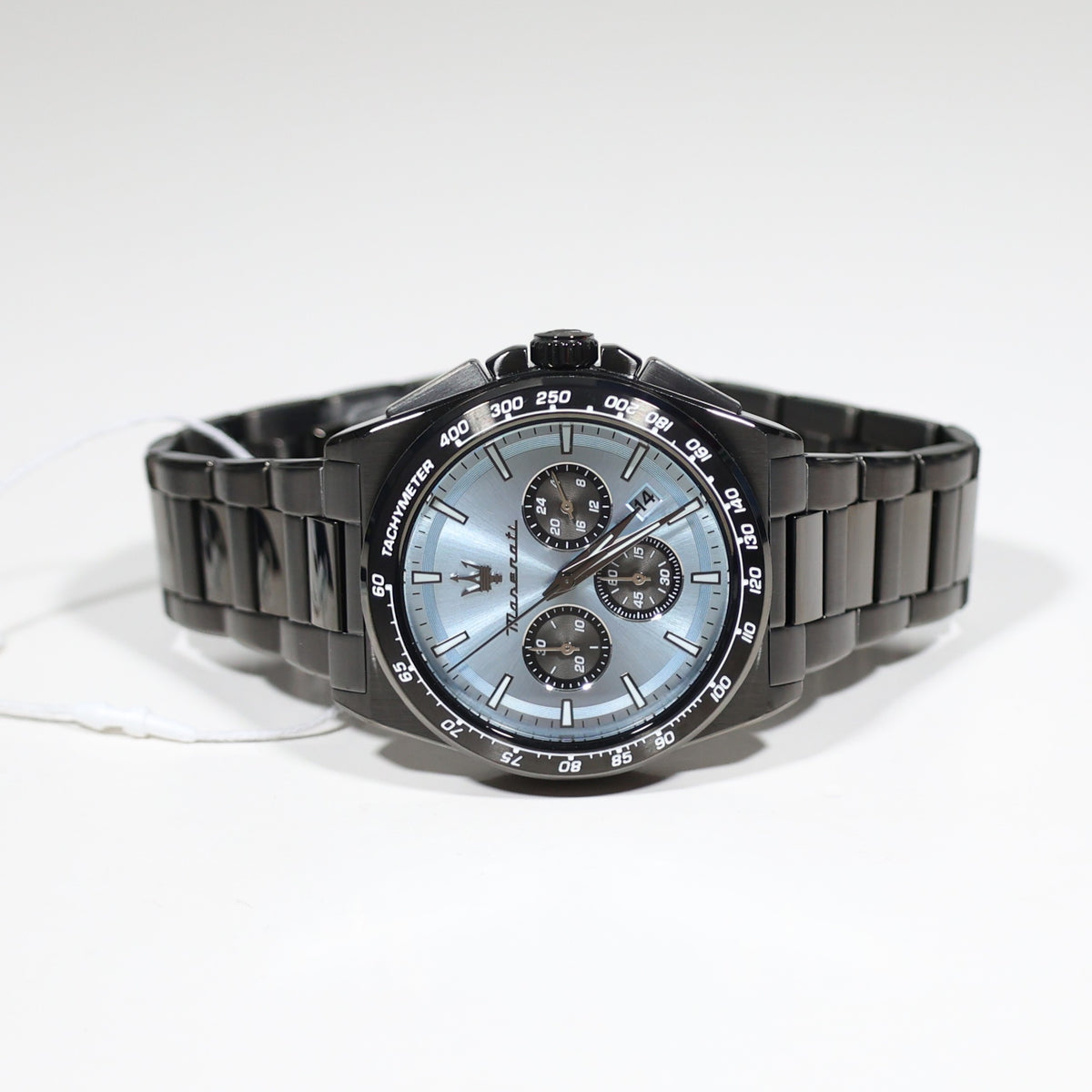 Maserati Velocita Men's Blue Dial Stainless Steel Chronograph Watch R8873652004