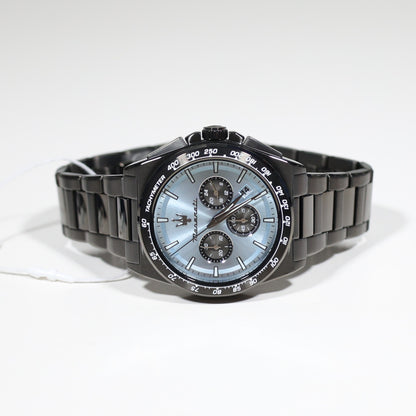 Maserati Velocita Men's Blue Dial Stainless Steel Chronograph Watch R8873652004