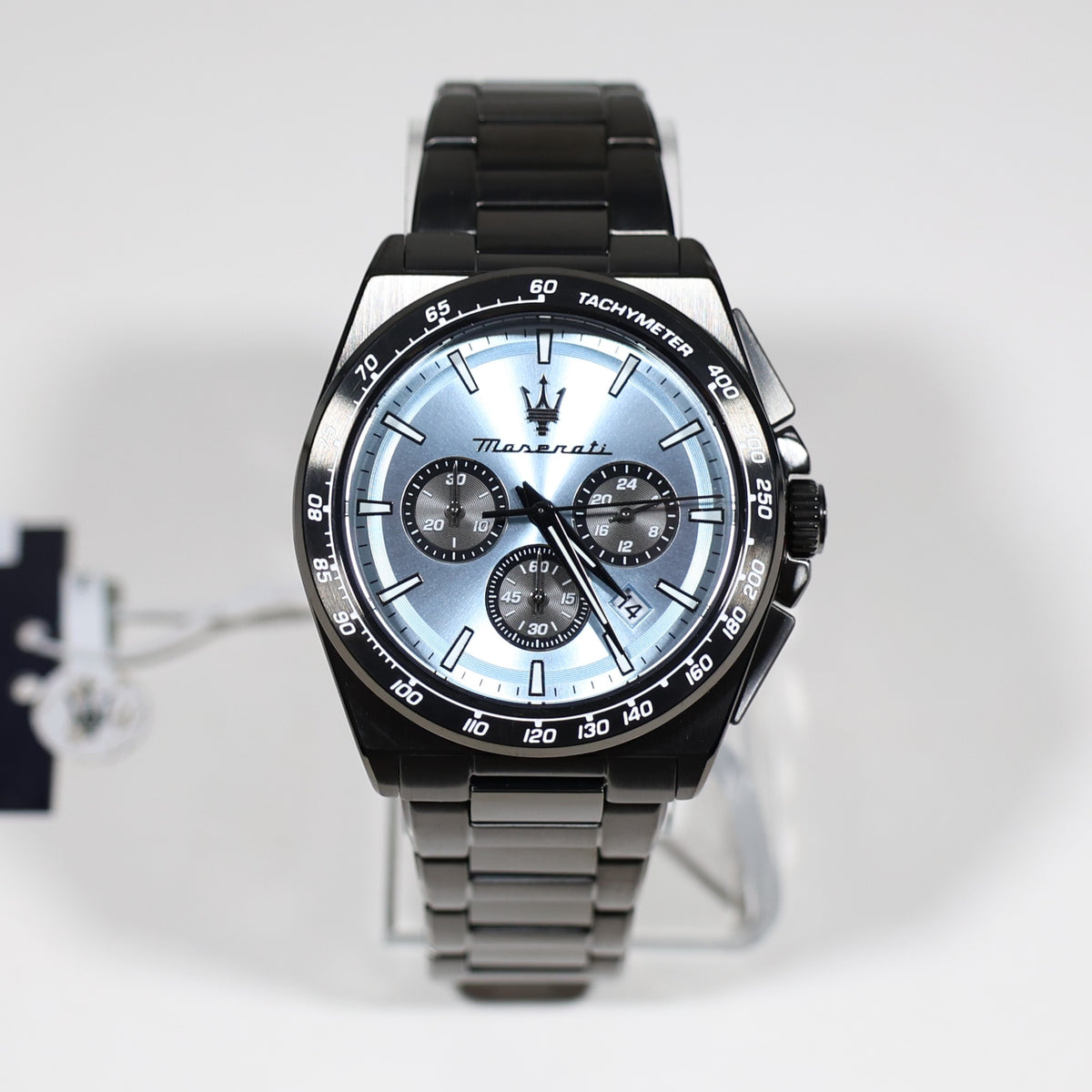 Maserati Velocita Men's Blue Dial Stainless Steel Chronograph Watch R8873652004
