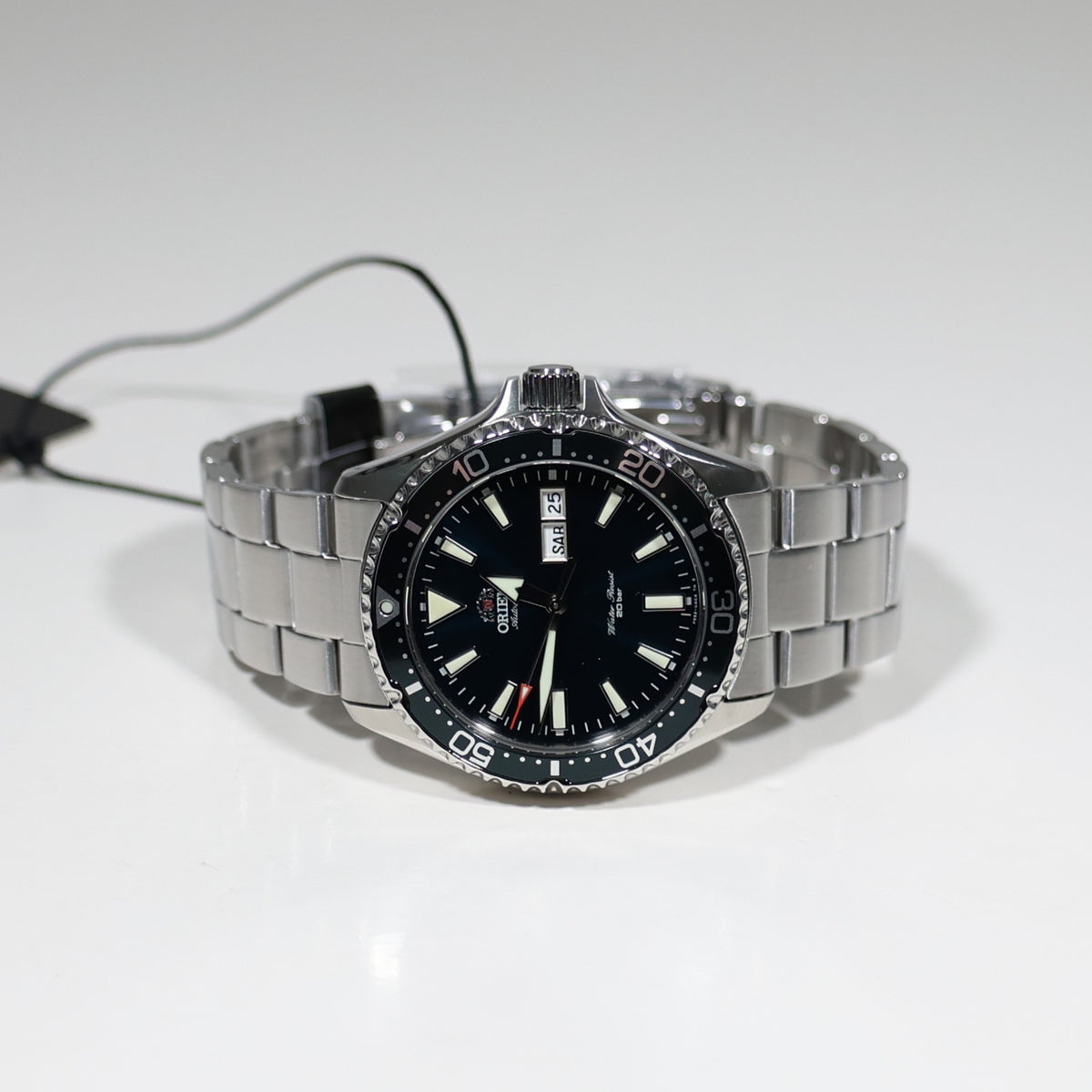 Orient Kamasu Green Dial Men's Stainless Steel Diver Watch RA-AA0004E39B - Chronobuy