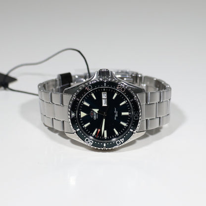 Orient Kamasu Green Dial Men's Stainless Steel Diver Watch RA-AA0004E39B - Chronobuy