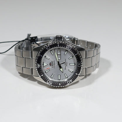 Orient Mako Stainless Steel Silver Dial Diver Men's Watch RA-AA0825S - Chronobuy