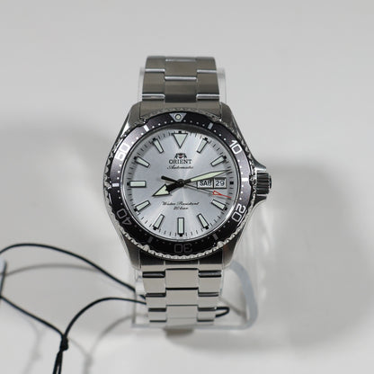 Orient Mako Stainless Steel Silver Dial Diver Men's Watch RA-AA0825S - Chronobuy