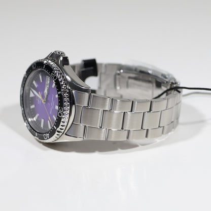 Orient Mako Limited Edition Purple Dial Diver Men's Watch RA-AA0827V