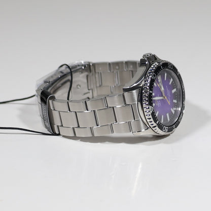 Orient Mako Limited Edition Purple Dial Diver Men's Watch RA-AA0827V