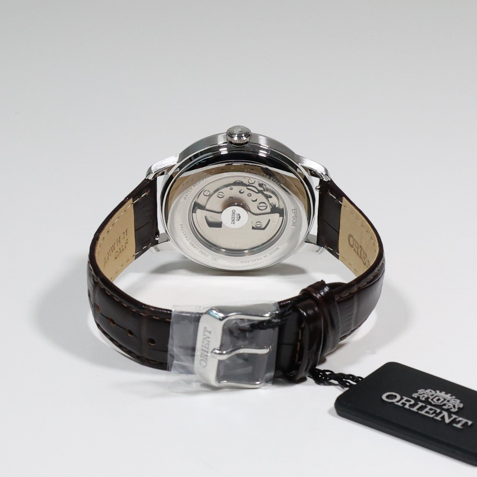 Orient Automatic Sun and Moon Red Dial Men's Watch RA-AK0807R