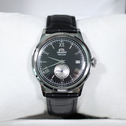 Orient Classic 38mm Black Dial Seconds Hand Automatic Watch RA-AP0101B