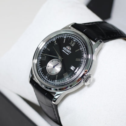 Orient Classic 38mm Black Dial Seconds Hand Automatic Watch RA-AP0101B