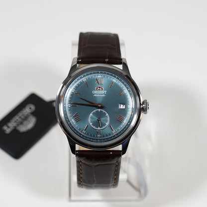 Orient Bambino Green Dial Small Seconds Hand Automatic Watch RA-AP0102E30B - Chronobuy