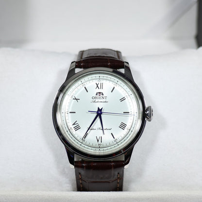 Orient Bambino 38MM  White Dial Automatic No Date Watch RA-BB0002S - Chronobuy