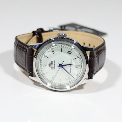 Orient Bambino 38MM  White Dial Automatic No Date Watch RA-BB0002S - Chronobuy