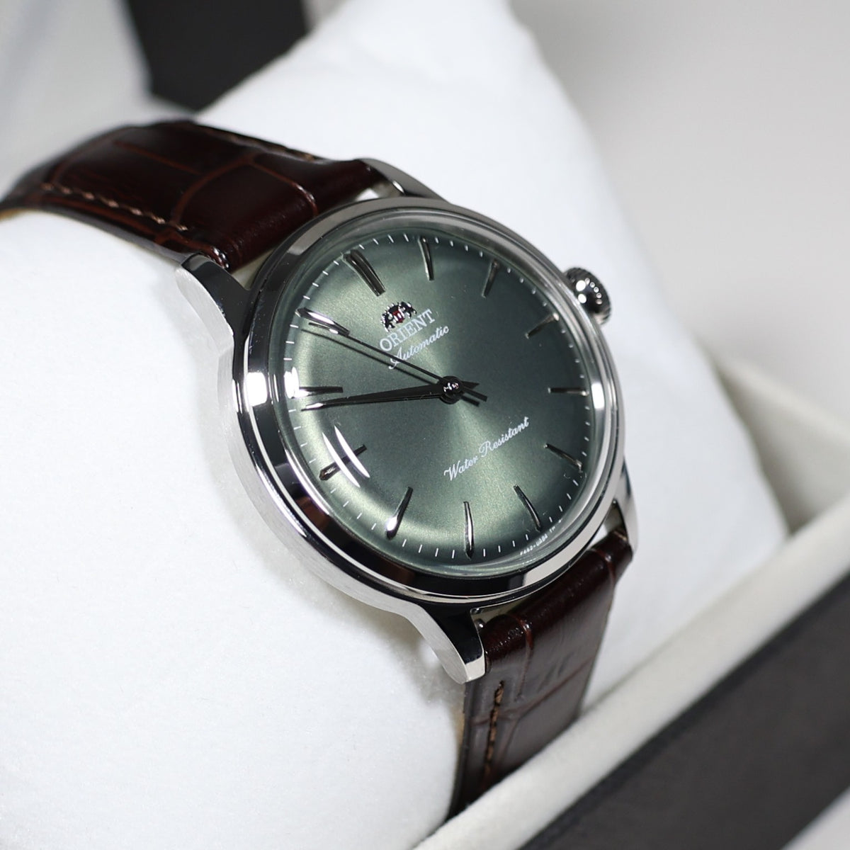 Orient Bambino Classic 36 Green Dial Men's Watch RA-BB0102E - Chronobuy