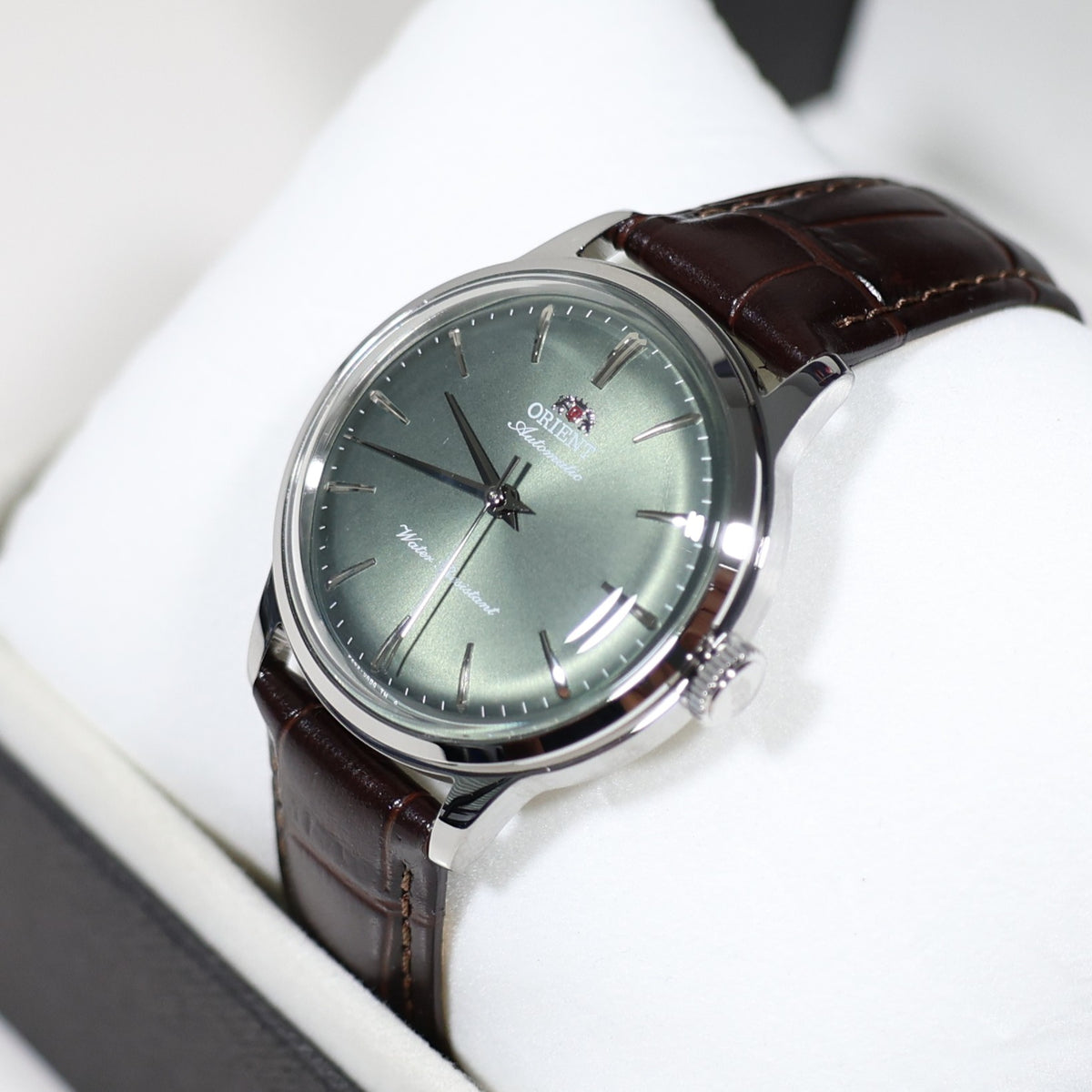 Orient Bambino Classic 36 Green Dial Men's Watch RA-BB0102E - Chronobuy