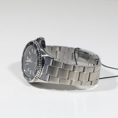 Orient Mako GMT Black Dial Stainless Steel Men's Watch RA-BC0001B