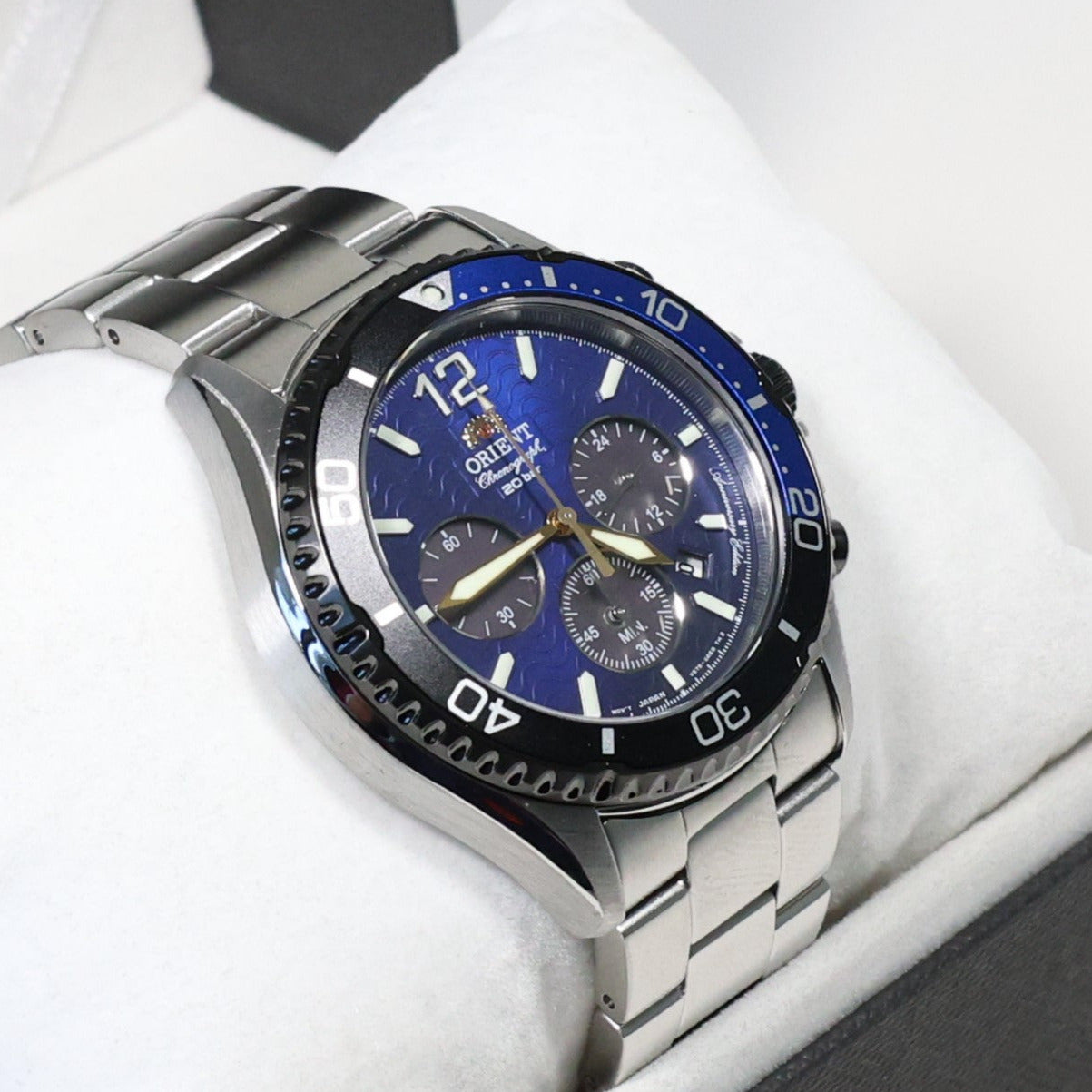Orient Sports Limited Edition Solar Blue Dial Men's Watch RA-TX0208L10