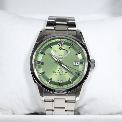 Orient Star Automatic Green Dial Stainless Steel Men's Watch RE-AU0107E00B