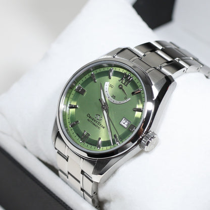 Orient Star Automatic Green Dial Stainless Steel Men's Watch RE-AU0107E00B