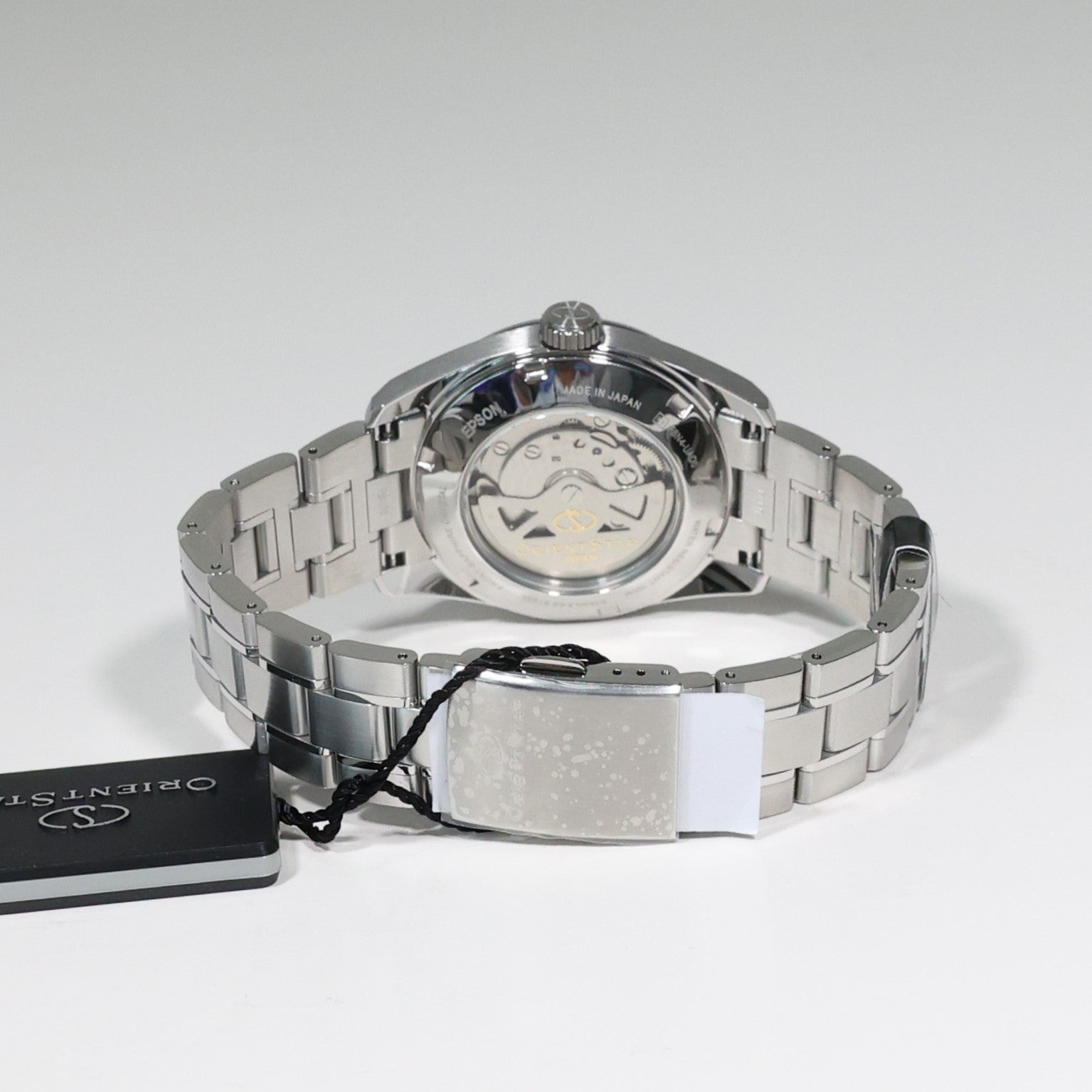 Orient Star Automatic Blue Dial Stainless Steel Mens Watch RE-AU0109L