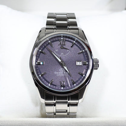 Orient Star Automatic Purple Dial Stainless Steel Men's Watch RE-AU0112V00B - Chronobuy