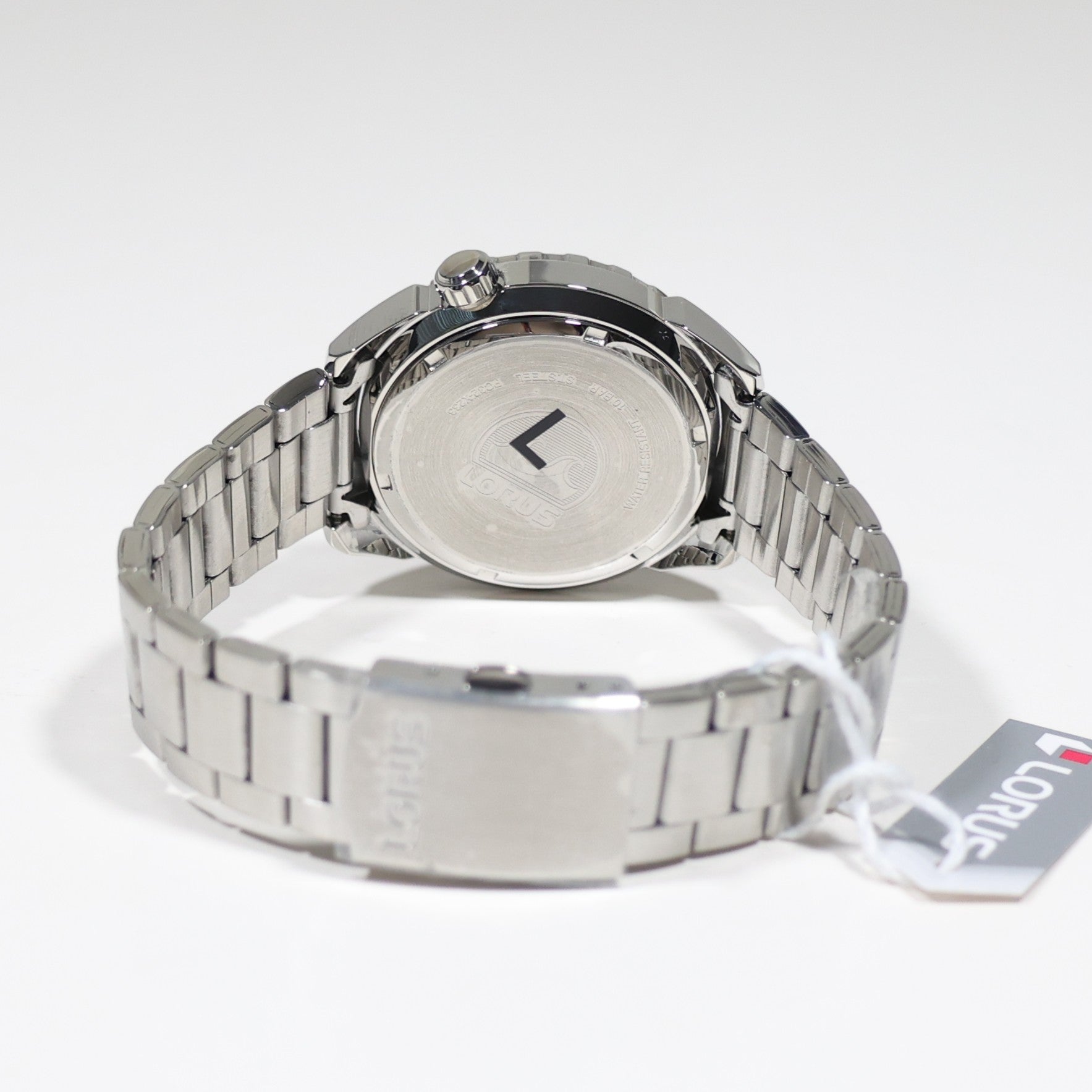 Lorus Men's Diver Blue Dial Stainless Steel Sports Watch RH947RX9