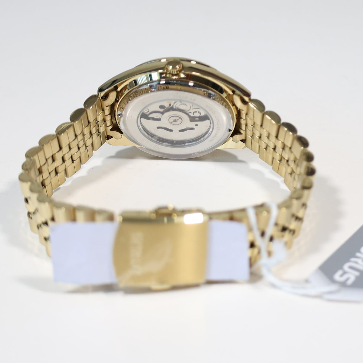 Lorus Stainless Steel Gold Tone Men's Automatic Dress Watch RL434CX9