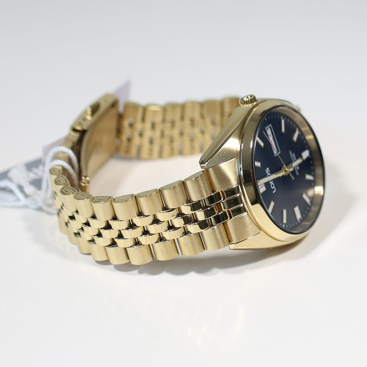 Lorus Stainless Steel Gold Tone Men's Automatic Dress Watch RL434CX9