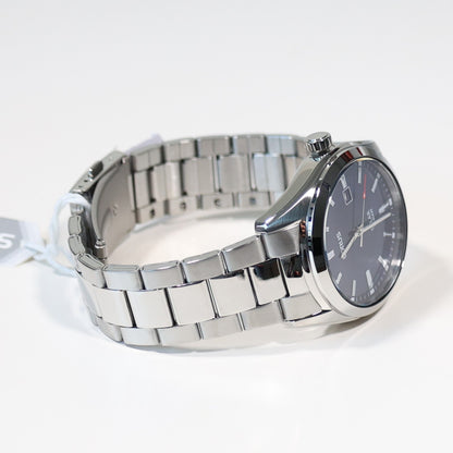 Lorus Stainless Steel Men's Blue Dial Solar Dress Watch RX329AX9