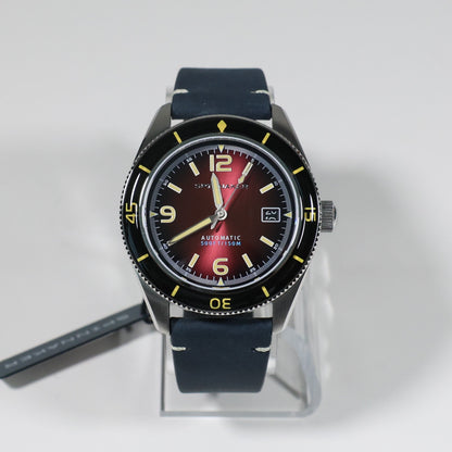 Spinnaker Fleuss Automatic Red Dial Stainless Steel Case Men's Watch SP-5055-07