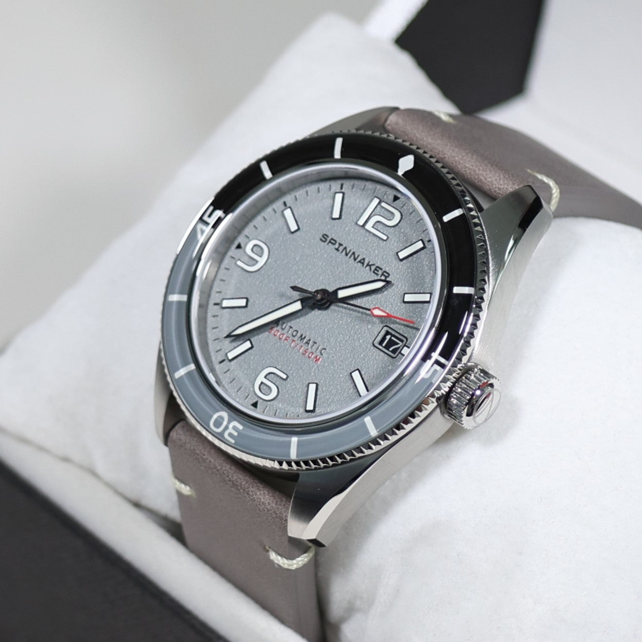 Spinnaker Fleuss Automatic Gray Dial Stainless Steel Case Men's Watch SP-5055-0H