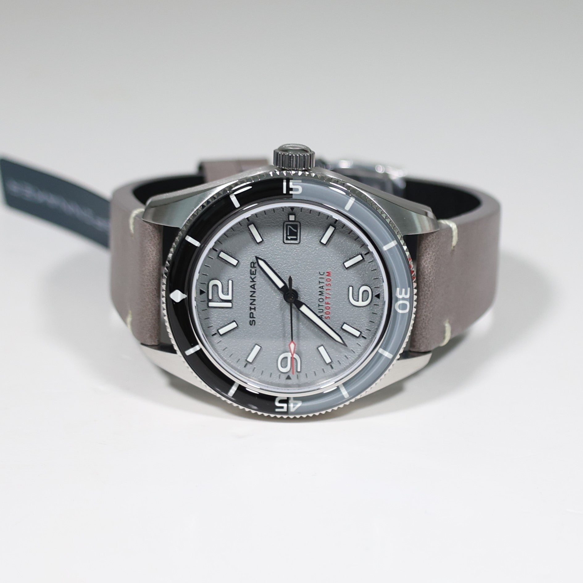 Spinnaker Fleuss Automatic Gray Dial Stainless Steel Case Men's Watch SP-5055-0H