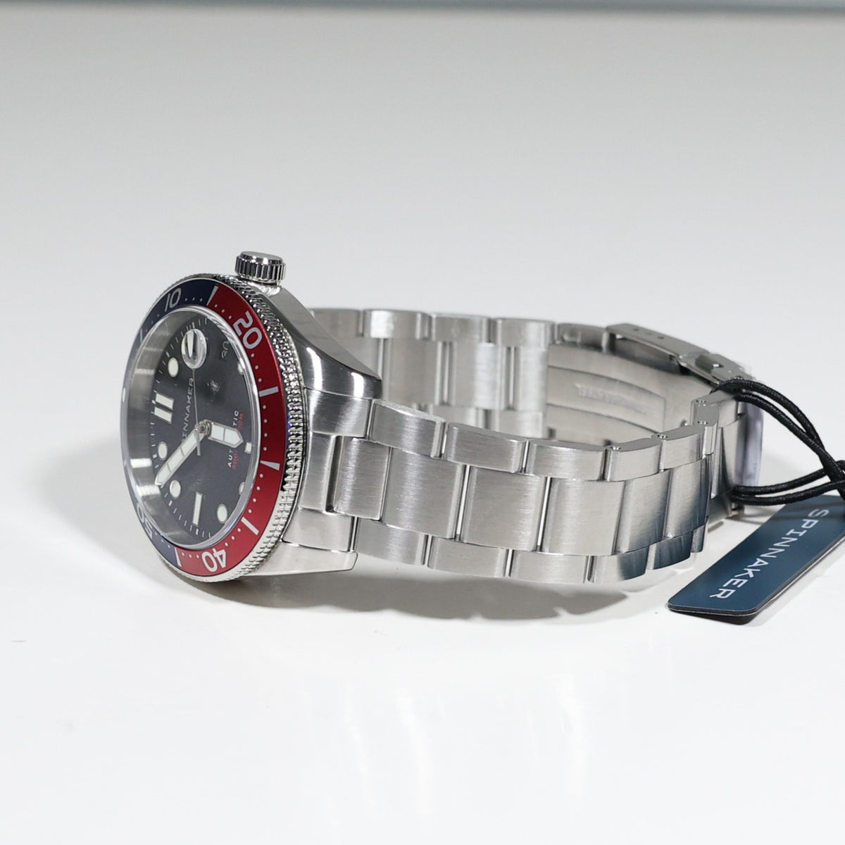 Spinnaker Croft Automatic Men's Stainless Steel Black Dial Watch SP-5100-11 - Chronobuy