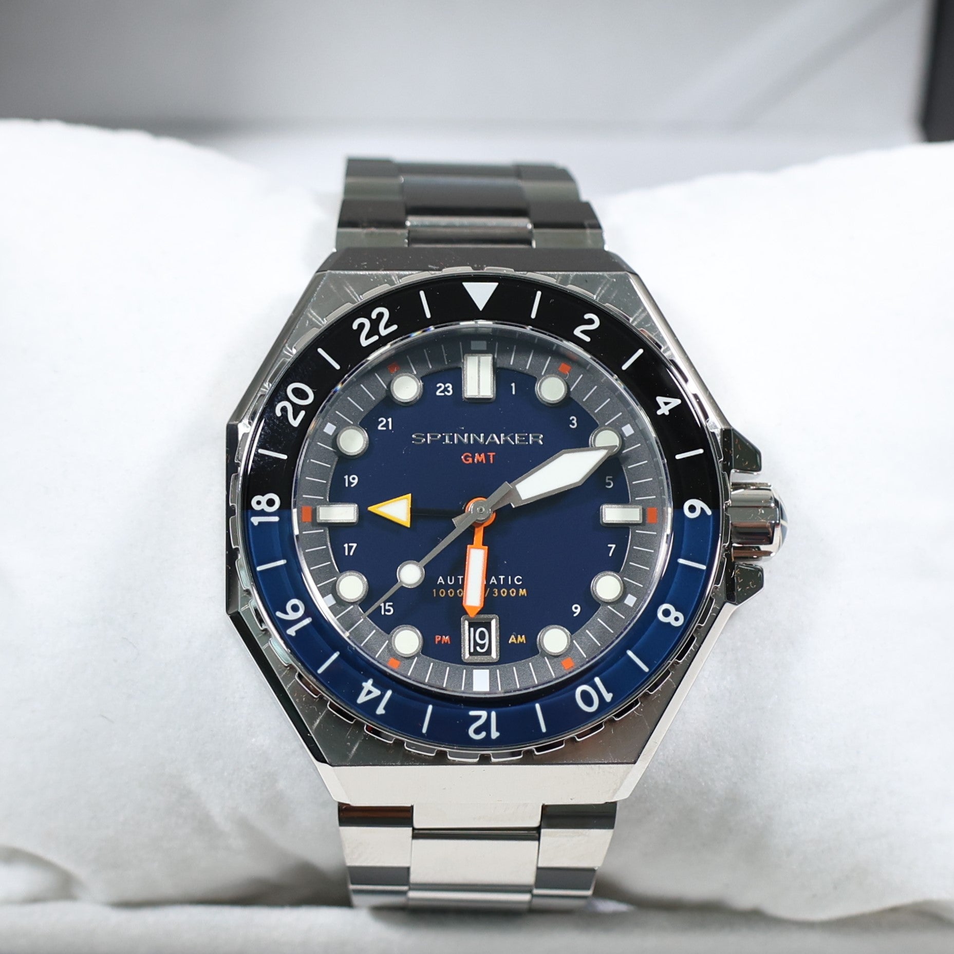 Spinnaker Dumas Automatic Men's Stainless Steel Blue Dial Watch SP-5119-22