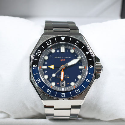 Spinnaker Dumas Automatic Men's Stainless Steel Blue Dial Watch SP-5119-22