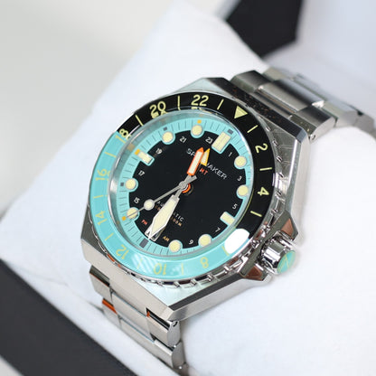 Spinnaker Dumas Automatic Men's Stainless Steel Black Dial Watch SP-5119-33