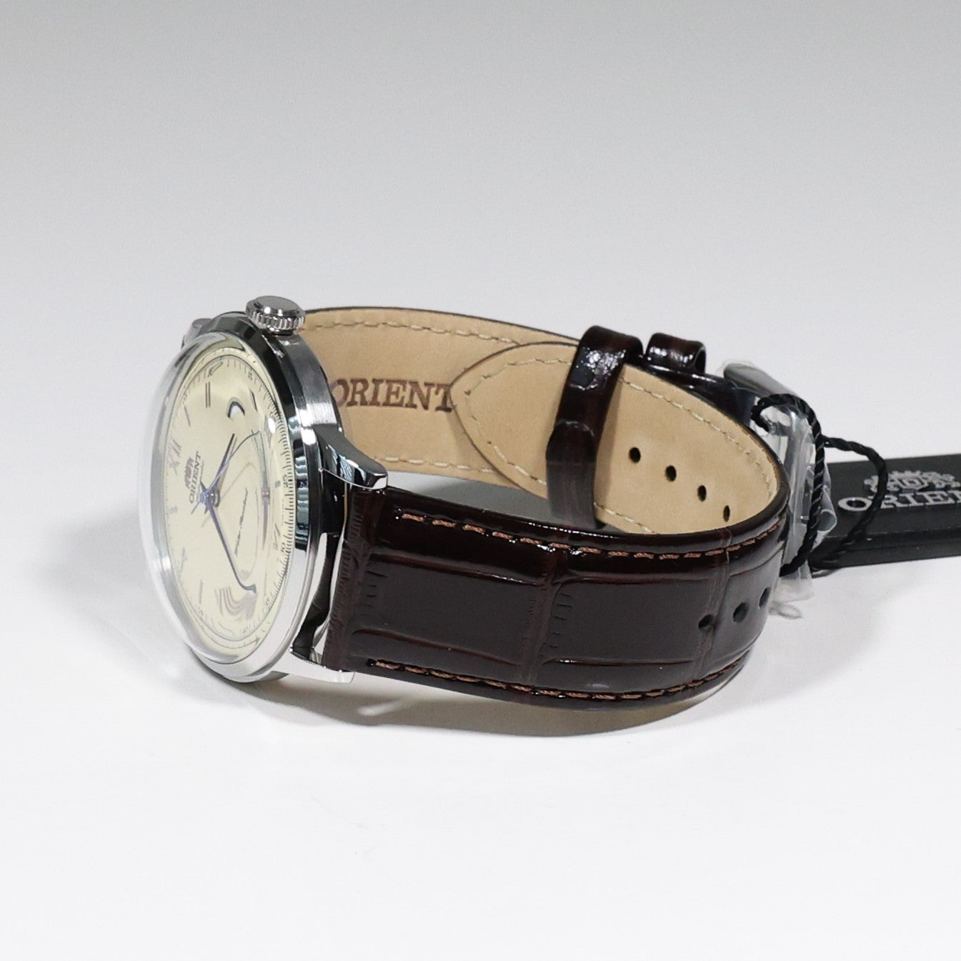 Orient Bambino 2nd Generation Automatic Men's Leather Strap Watch TAC00009N0