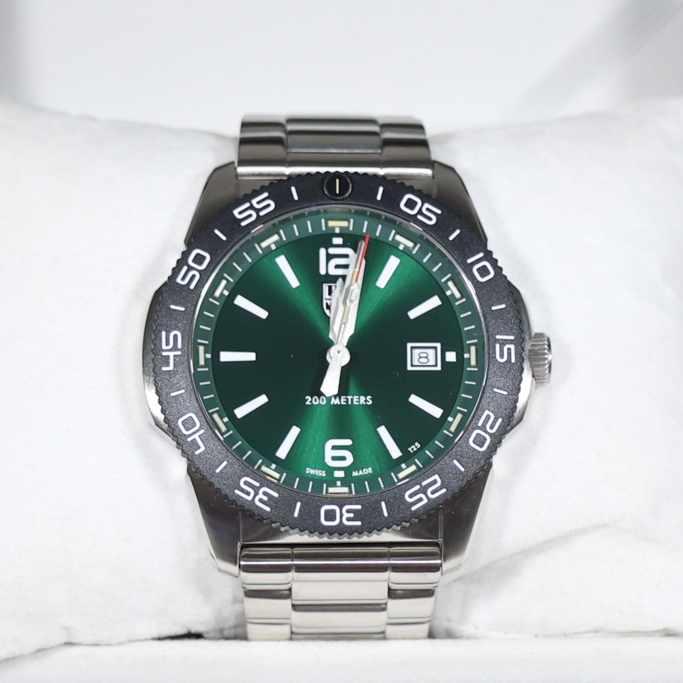 Luminox Pacific Diver Men's Stainless Steel Green Dial Watch XS.3137
