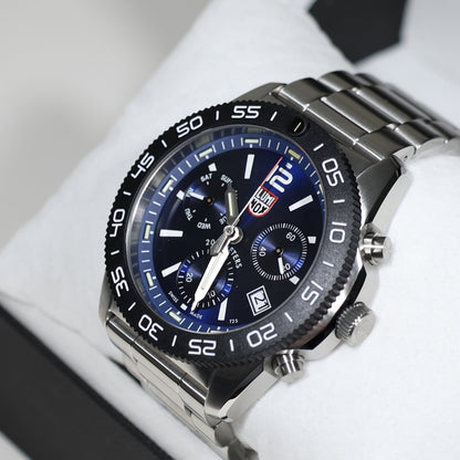 Luminox Pacific Diver Chronograph Men's Stainless Steel Blue Dial Watch XS.3144