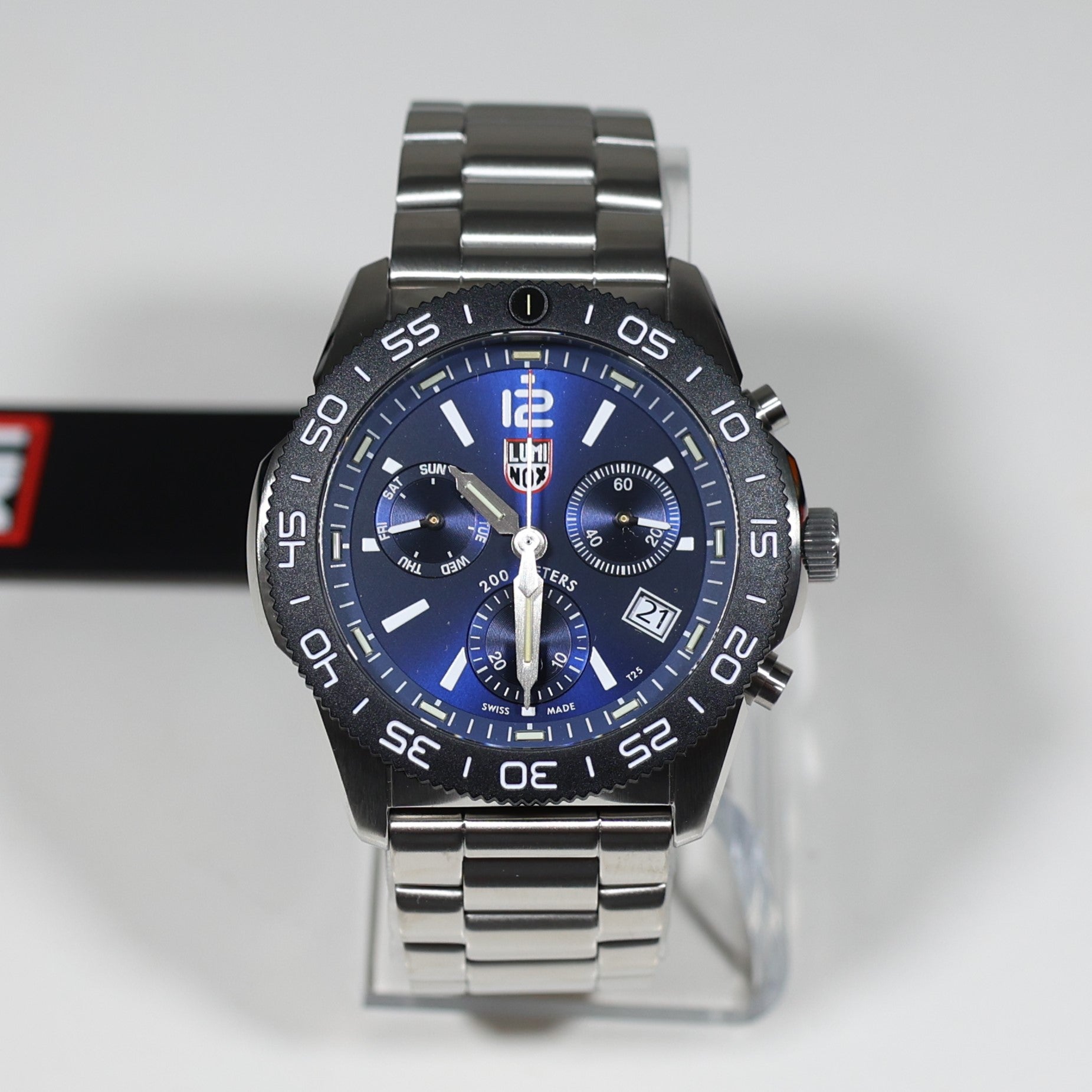 Luminox Pacific Diver Chronograph Men's Stainless Steel Blue Dial Watch XS.3144