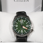 Citizen Automatic Bottle Cap Green Dial Men's Watch NJ2198-16X