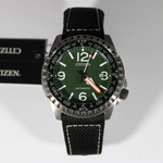 Citizen Automatic Bottle Cap Green Dial Men's Watch NJ2198-16X