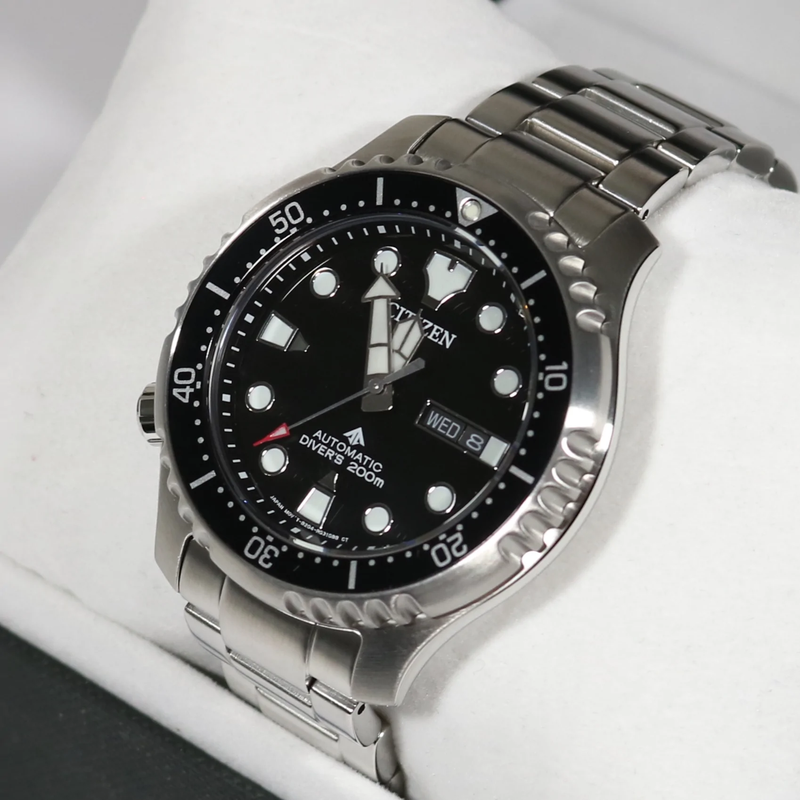 Citizen Promaster Automatic Diver Men's Black Dial Watch NY0140-80E