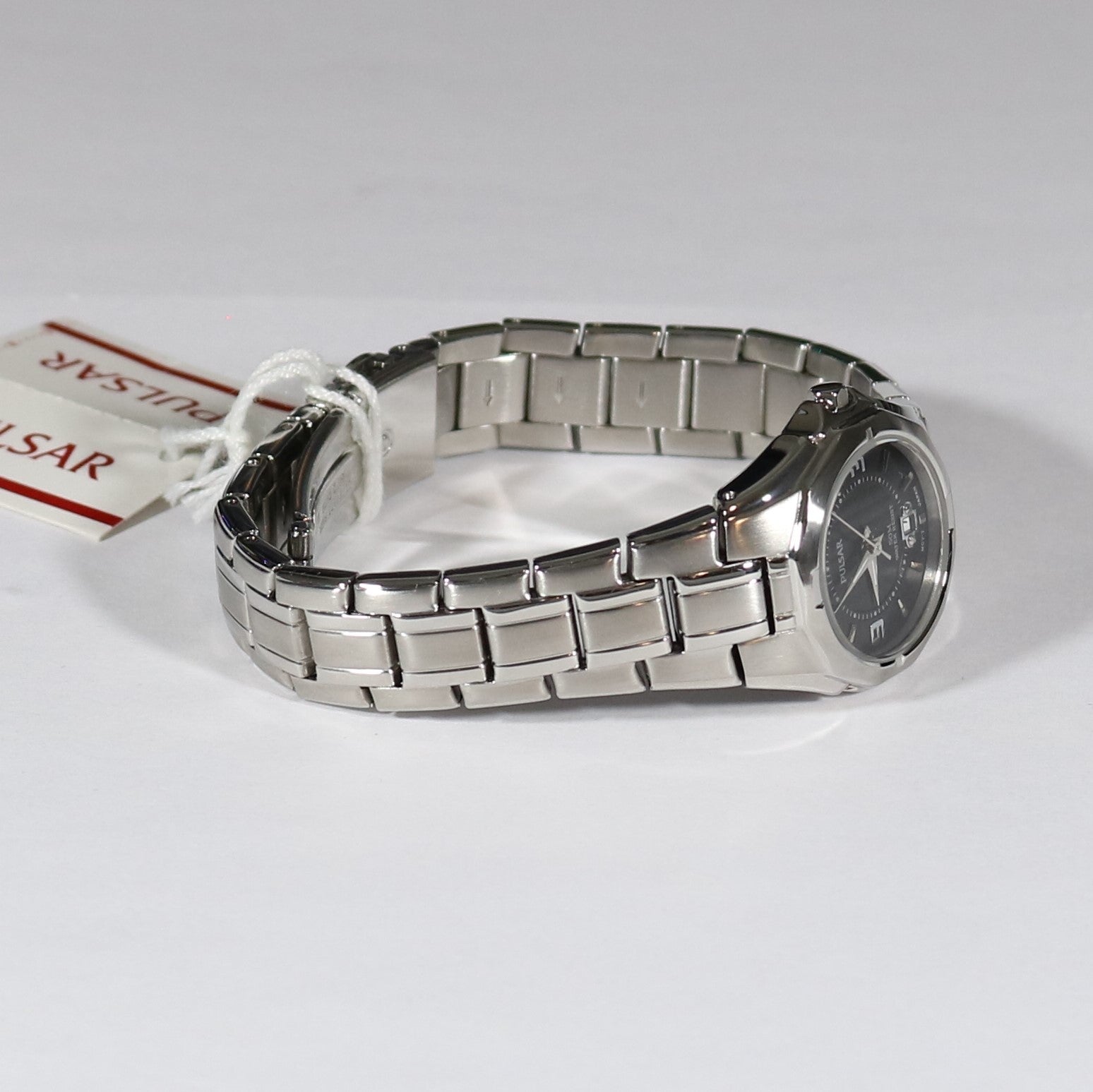 Pulsar Quartz Black Dial Stainless Steel Women s Watch PXT795