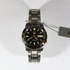 Seiko 5 Sports Black Dial Men's Automatic Stainless Steel Watch SNKK17K1