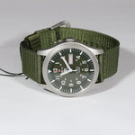 Seiko 5 Military Green Automatic Men's Sports Watch SNZG09K1