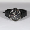 Seiko Prospex Land Solar Chronograph Men's Black Leather Strap Watch SSC707P1