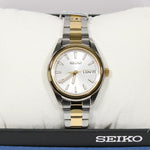 Seiko Women's Neo Classic Quartz Two Tone Quartz Watch SUR454P1